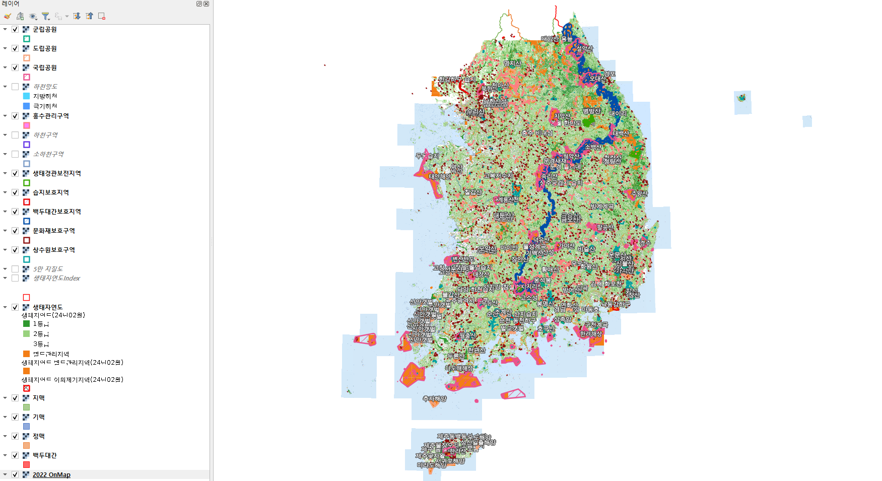 EIA for Map screen